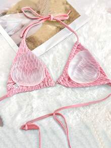 Satu set berisi 2 bantalan bra push-up silikon transparan - lembut dan nyaman, bantalan ini memperindah bentuk payudara dan merupakan aksesori bra yang sempurna untuk gaun malam. - Clear - View 6