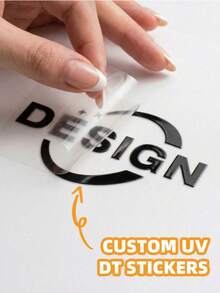 1-240pcs Customized Round Labels, Personalized Design, Transparent Waterproof Oil-Proof Tamper-Evident Stickers (No Ironing Required), Customized Thank You Message And Logo Stickers, Business Promotion - Round Stickers - View 2