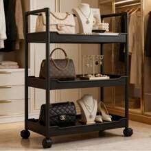 Storage Islands & Carts - Black - View 8