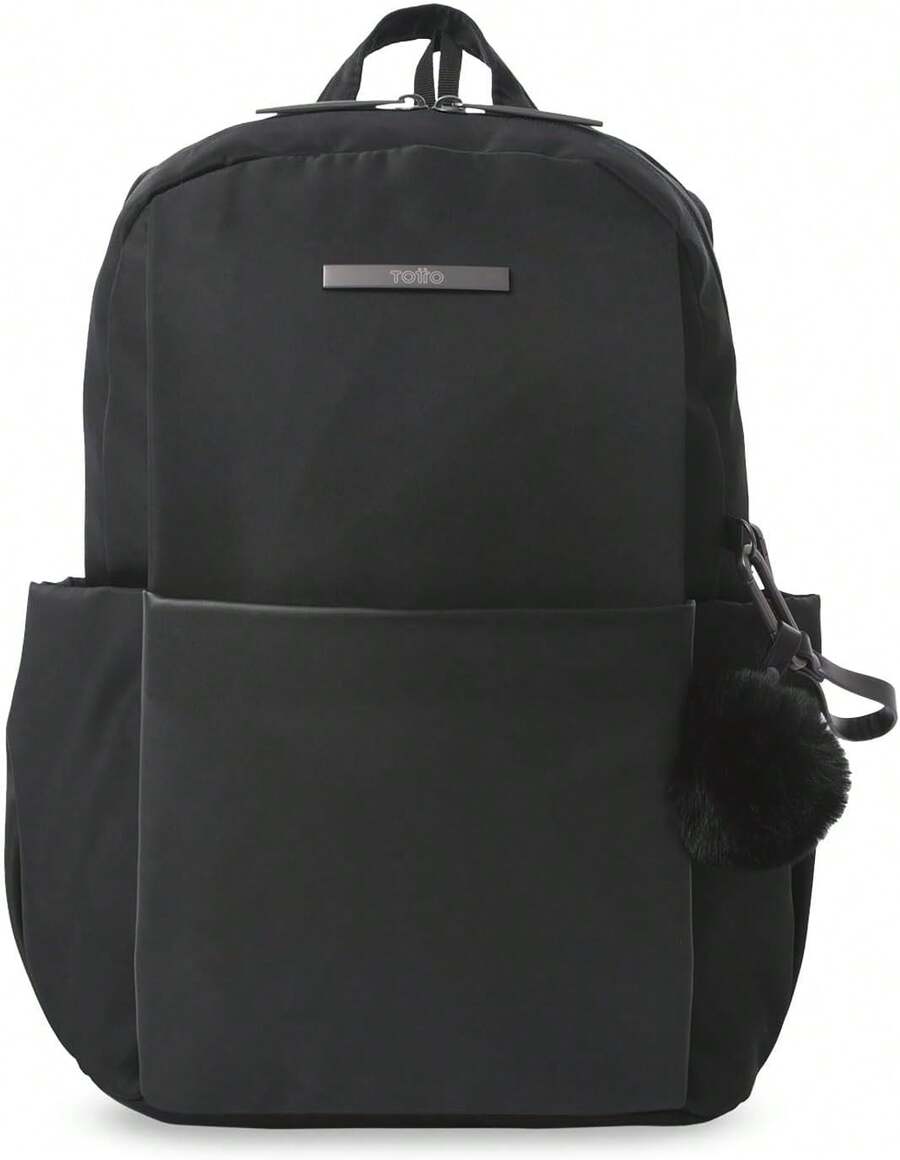 TOTTO Mochila Mediana para Mujer Porta Laptop 14 con Bolsillo Discreto - Ideal para la Escuela, Oficina o Viajes - 20L ADELAIDE 1 2.0 - Ver 1