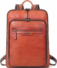 CLUCI Bolsa de cuero para mujeres Convertible Grande Caminata larga Damas Diseñador Moda Casualmente College Bolsa de hombro - 0-2 Marrón bicolor - Ver 10