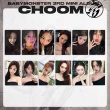 6pcsBABYMONSTER CHOOM Lomo Cards BA Fan Collection.Fun And Cute Gifts, Birthday Gifts.Birthday Gifts, Easter Gifts, Halloween Gifts, Christmas Gifts, Party Gifts.Katseye Light Stick, KP Op, Katseye Photo Card - Multicolor - View 3