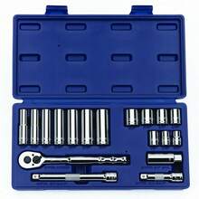 Williams 50667 - Juego de llaves de vaso y herramientas - Drive de 1/4" y 3/8" - Ver 5