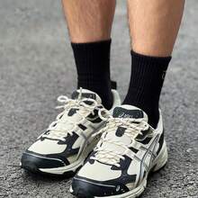 ASICSGEL-NUNOBIKI  Shock-Absorbing Non-Slip Low-Top Casual Shoes For Men And Women - Black and White (we Recommend Ordering Half a Size to a Full Size Larger). - View 3
