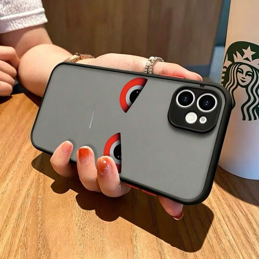 1 Phone Case Made Of Soft-Touch TPU+PC Material, With Precise Cutouts For Camera Protection, A Matte Edge, And A Skin-Like Texture. Compatible With Multiple Models: 11/12/13/14/15/16/17/Pro/Pro Max/Mini, Galaxy Series, And More. Features: Shockproof, Drop-Proof, Fingerprint-Resistant, And Full Camera Lens Protection. MXFGK1396 - FGK-bK-mXFGK1396 - View 1