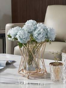 High-End Iron Art Vase Decor, Suitable For Home Living Room, Wedding Decoration, Candlelight Dinner Props, Restaurant Decoration, Home Decor, Vase, Tabletop Decor, Valentine's Day, Wedding, Birthday, Room Decoration, Bedroom Decoration, Wedding Decoration, Home Decor, Home Decor Supplies, Room Decor Supplies, Bedroom Decoration, Tabletop Decoration. - 1PC - View 4