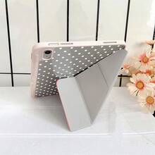1件波點雙面平板保護殼，相容 iPad Pro 11/10代 10.9 吋 2022 智慧保護殼/Air 13(M3 2025)/Air 11(M3 2025)/Air 11(M3 2025)/11(A16 2025)/相容 Galaxy Tab S10+/S9/A9，相容 Galaxy A9/S9/S7/S18+，相容 Matepad - 彩色 - 查看 3