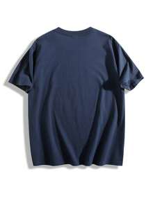Camiseta de manga corta ligera transpirable hombre S-3XL blanca Playera estampado letras slogan cruz cristiana Pray Wait Trust, ropa religiosa cristiana para hombre - Blanco - Ver 11