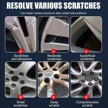 Multi-Function Wheel Rim Repair Kit, Professional Repair Paste + Polishing Tool Set, Fixes Scratches, Rust, And Fading Issues, Easy DIY Refurbishment - Rust Remover + Polishing Sponge Set - View 9