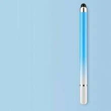 客製化文字 Logo 漸層色雙頭觸控筆－高靈敏精準電容式觸控筆，適用觸控螢幕，馬卡龍漸層色雙頭圓盤觸控筆，適用手機、平板、手寫、編輯、繪圖，電容筆，適合繪畫與藝術創作，提升手機與平板使用體驗 - 彩色 - 查看 13