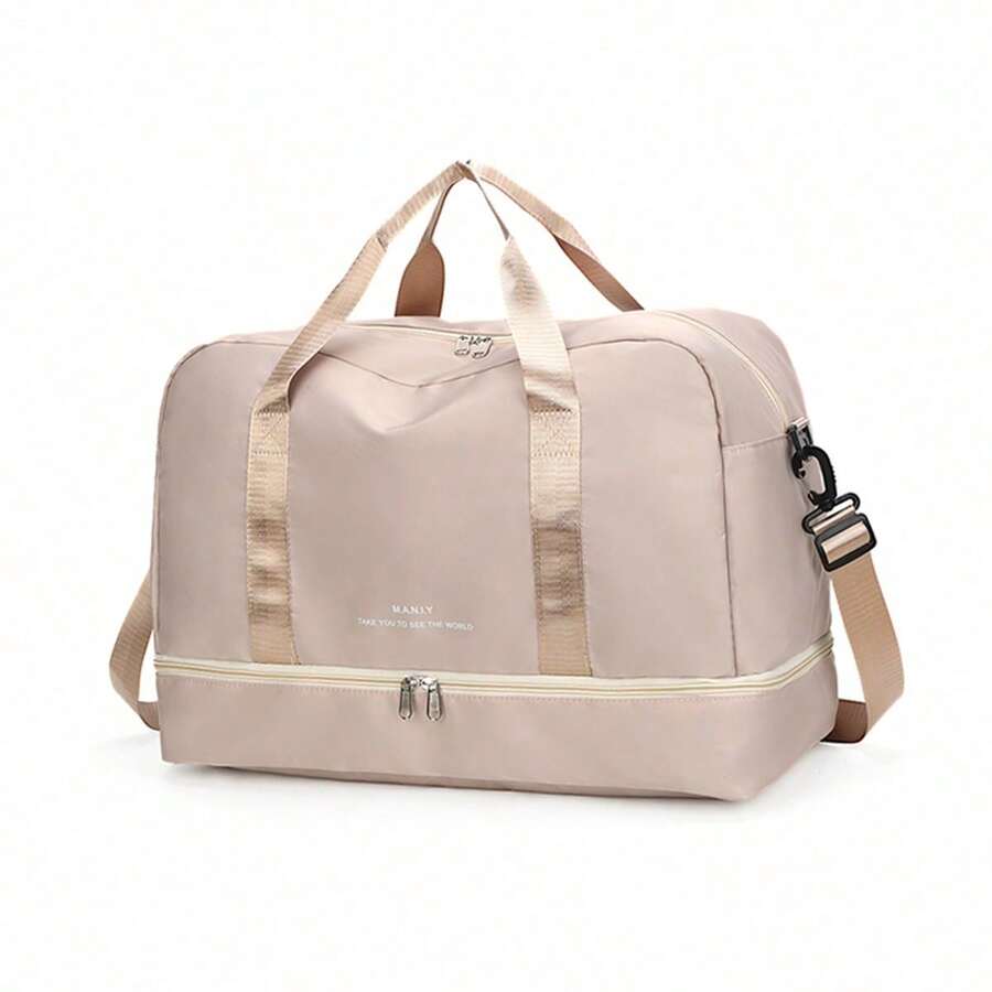 Bolsa de viaje tipo duffel para equipaje de vacaciones y pernoctación, bolsa de gimnasio, deportes y yoga de gran capacidad, bolsa de hospital y maternidad, bolsa de viaje para mujeres, port