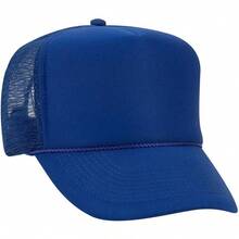 Otto - Gorro de Camionero de Malla con 5 Paneles Frontales de Espuma de poliéster - Rosa/Blanco/Rosa - Ver 28