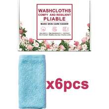Makeup Remover Cloths, Cleansing, Reusable, Soft & Washable Coral Fleece Microfiber Washcloths/Towel For Face, Eye, Lips, Pack Of 4/6/20, 10 X 10 Inch - Multicolor - View 16