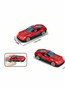 Inertia Glide Alloy Car Dynamic Ejection Launcher Shooting Racing Car Die-Cast Alloy Race Car Toy For Boys And Girls 3-10 Years Old Thanksgiving Christmas Stocking Stuffer Gift (Some Colors And Accessories Sent Randomly) - Multicolor - View 6