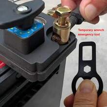 TRTY 4-In-1 Multifunctional Keychain, With D-Shaped Key Ring, Camping Outdoor Beverage Opener, Portable Metal Flat Cap Opener, Car Temporary Emergency Wrench, Interior Seat Accessory, Suitable For Cars, Off-Road Vehicles, Trucks, Motorcycles, Home, Picnic, Party, Office, Warehouse, Etc., Also An Ideal Holiday And Birthday Gift - Multi-functional Keychain - View 5