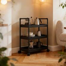 Storage Islands & Carts - Black - View 7