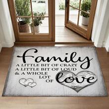 1pc Kitchen Door Mat, Polyester Absorbent Non-Slip Floor Mat, Home Entrance Mat, Kitchen Bathroom Foot Mat, Living Room Bedroom Balcony Floor Mat, Stain-Resistant Quick-Drying Durable Mat, Suitable For Coffee Shop, Bar, Holiday Party, Home Decor, Pet Mat - Multicolor - View 6