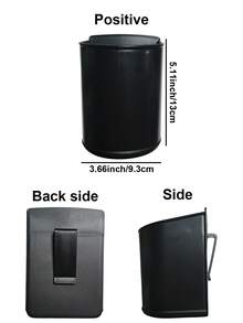 Soporte organizador para vasos y bebidas con clip para el respaldo del asiento del coche, accesorio universal para el interior del vehículo, solución de organización portátil para contenedores de bebidas - Multicolor - Ver 5