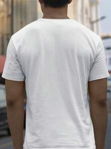 Men T-Shirts - 黑色 - 查看 7