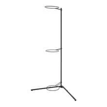 RibasuBB 3-Ball Stability Ball Rack Exercise Ball Stand Adjustable Ring Holders Fits 45–75cm Balls Corner Space-Saving Iron Frame - Default - View 9