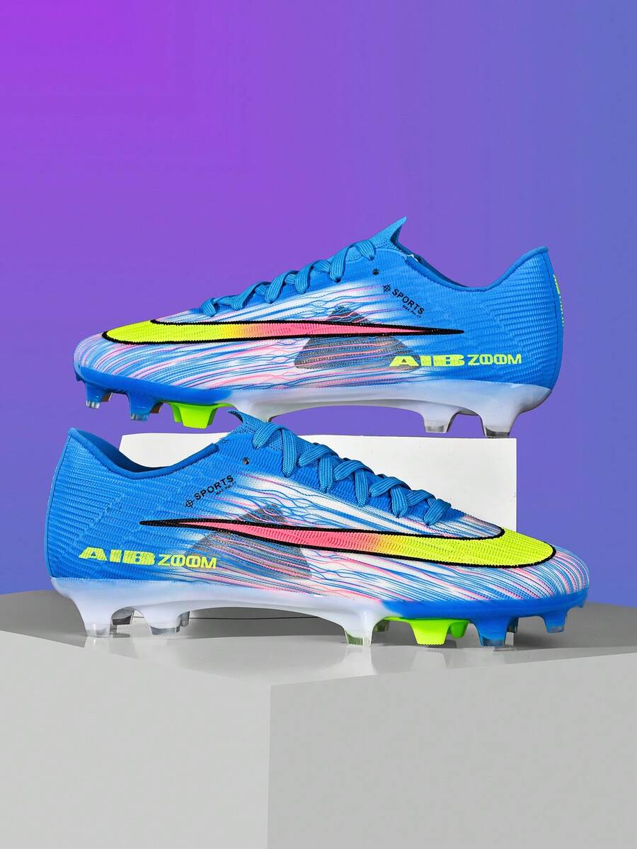 Men's Football/Soccer Shoes, Unisex Adult Football/Soccer Shoes, Low-Top Outdoor Team Competition Sports Shoes, Suitable For Artificial Turf, Sand, Natural Grass, Indoor Courts, Men's Football/Soccer Training Shoes, Unisex, Suitable For All Seasons - Moonlight - View 1