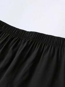 Pantalones cortos deportivos versátiles para hombres, para actividades al aire libre en primavera/verano, con cordón, franja reflectante, finos y transpirables (4 piezas/paquete) - Multicolor - Ver 3