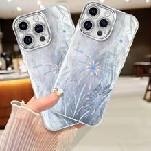 [24h Versand aus DE/FR/ES]Apple 17 16 15 14 promax Handyhülle - Blaue Feuerstern-Handyhülle mit Federkordel und großem Loch, raffinierter Linsenschutz, leichter, doppellagiger Anti-Sturz-Schutz, luxuriöse weiche Hülle für Nischenprodukte, geeignet für iPhone 17/16/15/14/13/12 Pro/Pro Max/Plus Handyhülle, Geschenk für Frauen und Männer zum Geburtstag. - 1 Stück - Übersicht 10