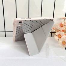 1件波點雙面平板保護殼，相容 iPad Pro 11/10代 10.9 吋 2022 智慧保護殼/Air 13(M3 2025)/Air 11(M3 2025)/Air 11(M3 2025)/11(A16 2025)/相容 Galaxy Tab S10+/S9/A9，相容 Galaxy A9/S9/S7/S18+，相容 Matepad - 彩色 - 查看 3