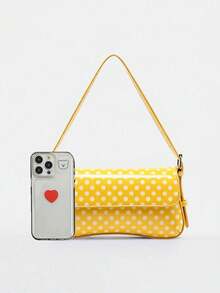 Fashionable Minimalist Versatile Solid Color Baguette Bag, Elegant Elegant Exquisite Underarm Bag, Suitable For Commuting And Daily Outings - Multicolor - View 4
