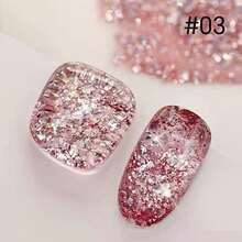MISS MIANEL 10ML/Pc Suoer Flash Platinum Korean High Density Glitter Whitening Gel Nail Polish White Pink Gold Black Green Sparkling Glitter Nail Polish Manicure Supplies UV LED Light - Multicolor - View 18