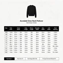 Alo Yoga Accolade Crew Neck Pullover - Black - View 5