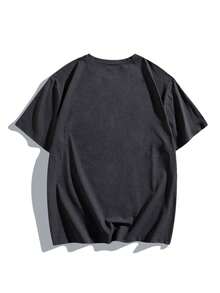 Mosquito Vintage M  63 Sports Typography Crinkle Plus Size Men'S T-Shirt - 白色 - 查看 11