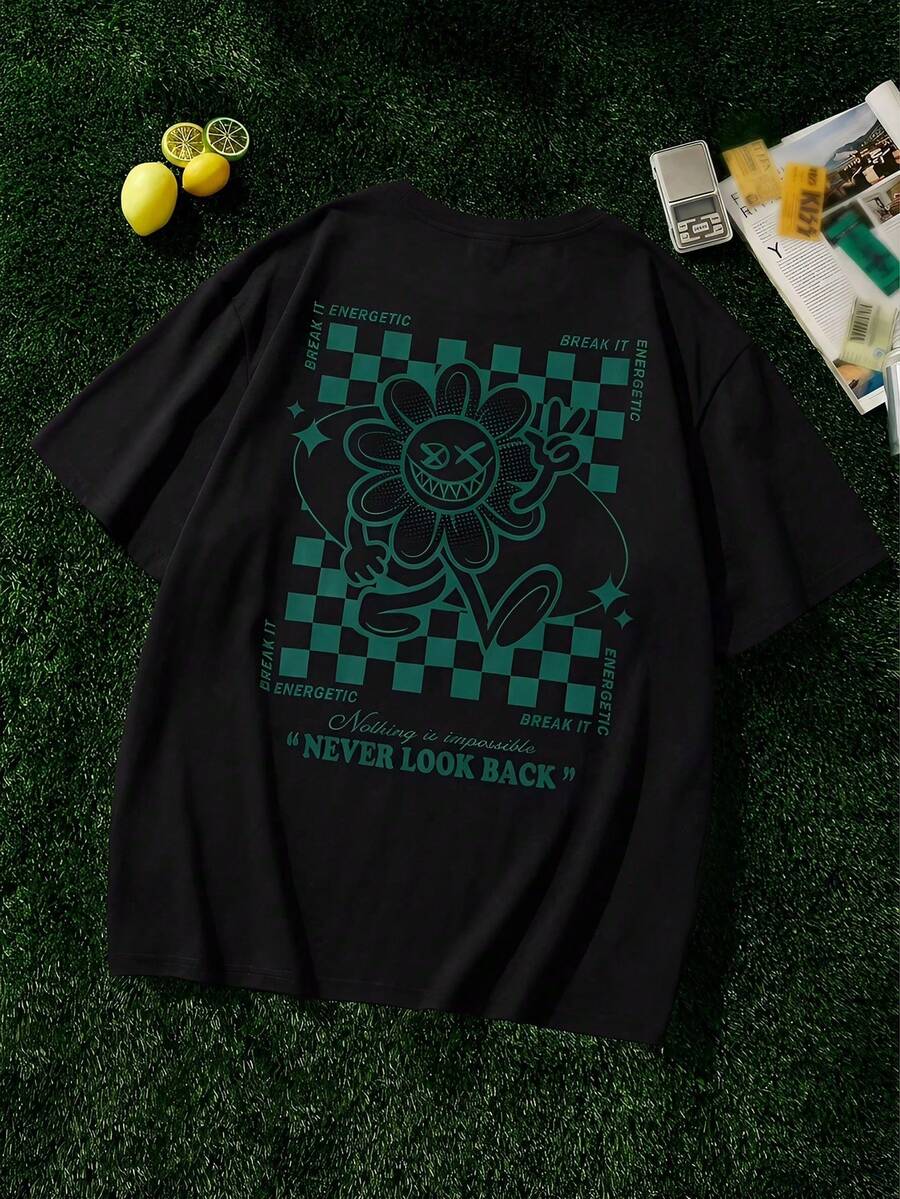 Camisetas de hombre - Negro - Ver 1