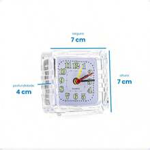 Analog Alarm Clock For Nightstand - 1PC - View 3