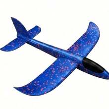 Hand-Thrown Foam Glider Outdoor Fun Sports Game, Multi-Color Party Camping Beach Park Summer Toy Gift For Teens And Adults (Plane Spot Pattern Color Randomly Shipped) - Multicolor - View 16