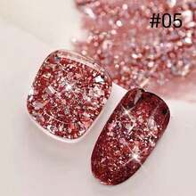 MISS MIANEL 10ML/Pc Suoer Flash Platinum Korean High Density Glitter Whitening Gel Nail Polish White Pink Gold Black Green Sparkling Glitter Nail Polish Manicure Supplies UV LED Light - Multicolor - View 23