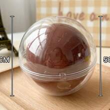 Matcha Dark Chocolate Mint Dark Chocolate Crispy Ball Handmade Squeeze Stress Relief Toy Creative Handmade Ball Noise Ball - Multicolor - View 4