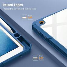 Funda para tableta smart autoapagado slim magnética híbrida - Azul - Ver 3
