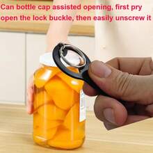 TRTY 4-In-1 Multifunctional Keychain, With D-Shaped Key Ring, Camping Outdoor Beverage Opener, Portable Metal Flat Cap Opener, Car Temporary Emergency Wrench, Interior Seat Accessory, Suitable For Cars, Off-Road Vehicles, Trucks, Motorcycles, Home, Picnic, Party, Office, Warehouse, Etc., Also An Ideal Holiday And Birthday Gift - Multi-functional Keychain - View 9