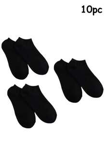40/36/30/20/10/8/6/4/2pcs Unisex Comfortable Soft Moisturizing Antibacterial Thigh High Socks, Mother's Day Gift, Elastic Soft Comfortable, Fashion Solid Color, Suitable For Spring Autumn Winter - Multicolor - View 13
