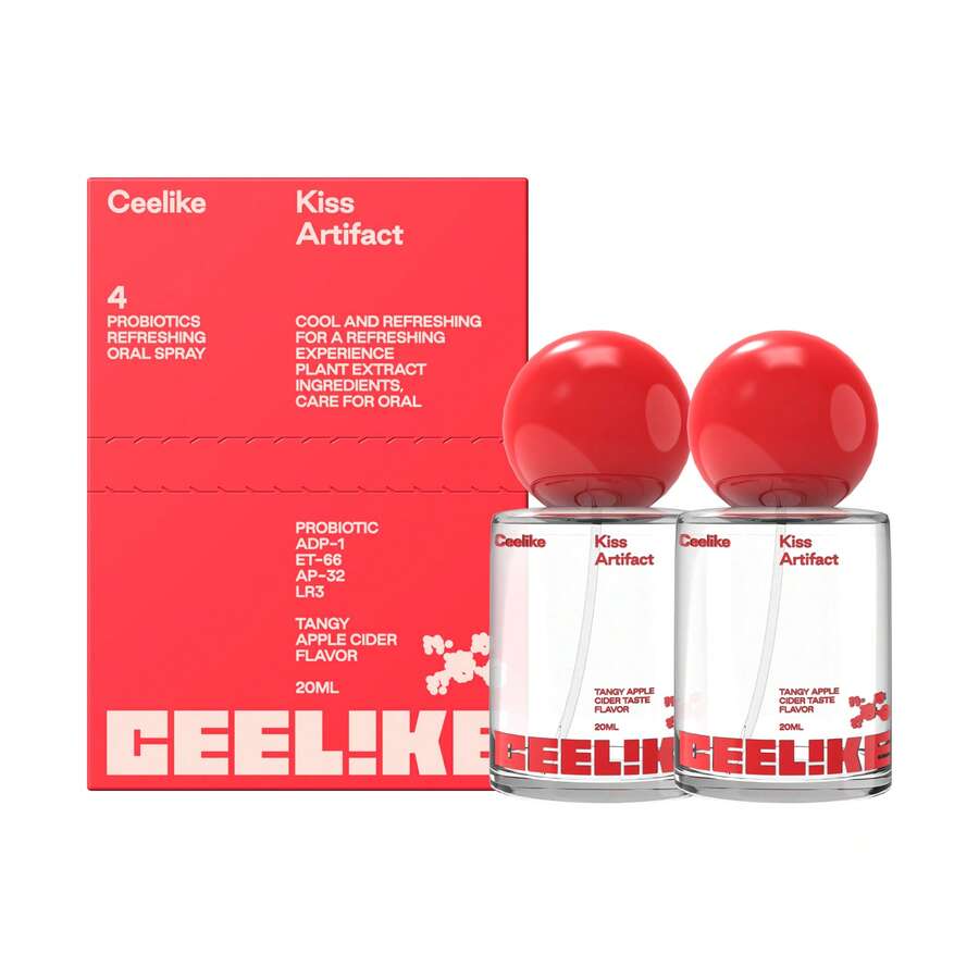 CEELIKE 益生菌口腔噴霧 蘋果口味 3秒持久清新口氣