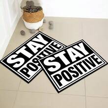1/2件裝 聚酯纖維廚房排水墊 臥室地毯 寵物墊，適用於廚房、浴室、客廳、玄關、陽台居家裝飾 - 彩色 - 查看 3