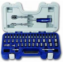Williams 50667 - Juego de llaves de vaso y herramientas - Drive de 1/4" y 3/8" - Ver 9