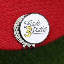 New Golf Ball Marker With Cap Clip Metal Magnetic Golf Hat Clip Ball Marker - Star - View 6
