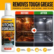 Powerful Grease Cleaner Spray, Effectively Removes Stubborn Stains And Grease From Oven Racks, Multi-Purpose Cleaner. - BBQ Grill Cleaning Spray - View 3