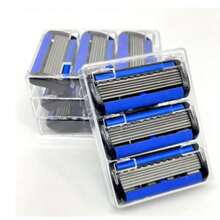 Men's Shaving Kit With Six-Blade Manual Razor, Shaving Foam, And Extra Replacement Blades - Beard Oil+Beard Balm - View 5
