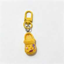 1pc/6pcs Colorful Mini Slippers Keychain, Cute Cartoon Sweet Shoe Pendant, Bag Accessory, Suitable For Daily Matching, Party Gift - View 13