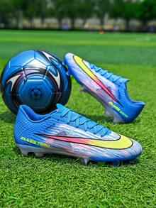 Men's Football/Soccer Shoes, Unisex Adult Football/Soccer Shoes, Low-Top Outdoor Team Competition Sports Shoes, Suitable For Artificial Turf, Sand, Natural Grass, Indoor Courts, Men's Football/Soccer Training Shoes, Unisex, Suitable For All Seasons - Moonlight - View 5