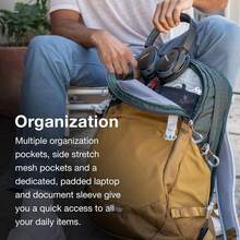 Backpacks - Orange Mottled Porcelain - View 4