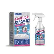 JUE FISH Limpiador de Baño, Elimina Sarro y Residuos de Jabón, Limpia Manchas de Azulejos con Fragancia Fresca, Adecuado para Limpieza Rápida de Vidrio de Baño, Puertas de Ducha, Lavabos y Grifos - Líquido - Ver 11